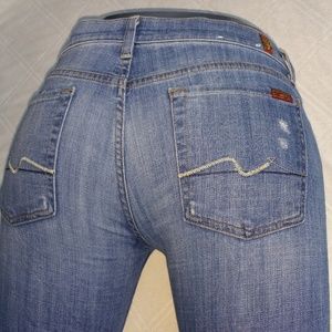 7FAM Size 12/31 Josefina Skinny Jeans